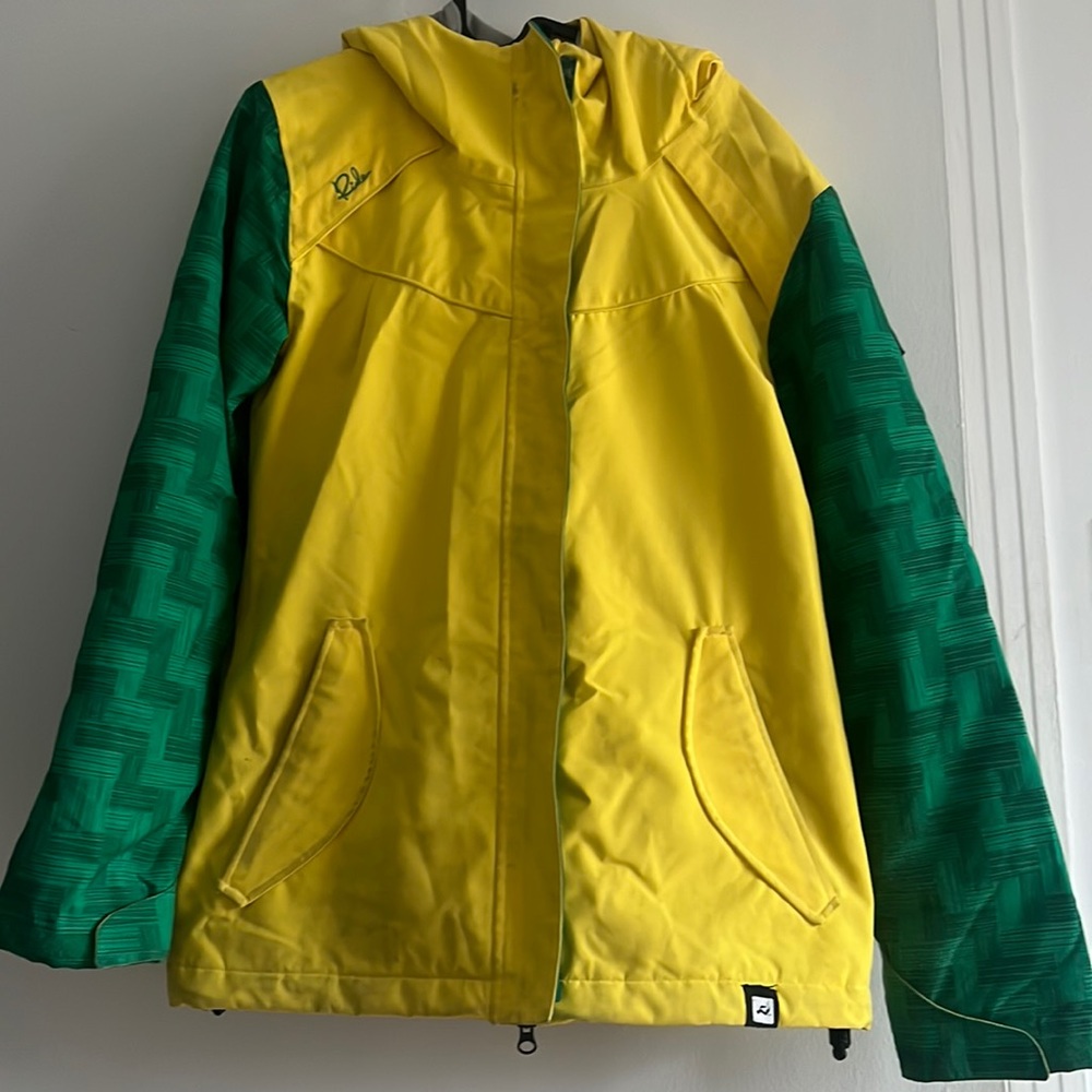 Ride snowboarding jacket, size small